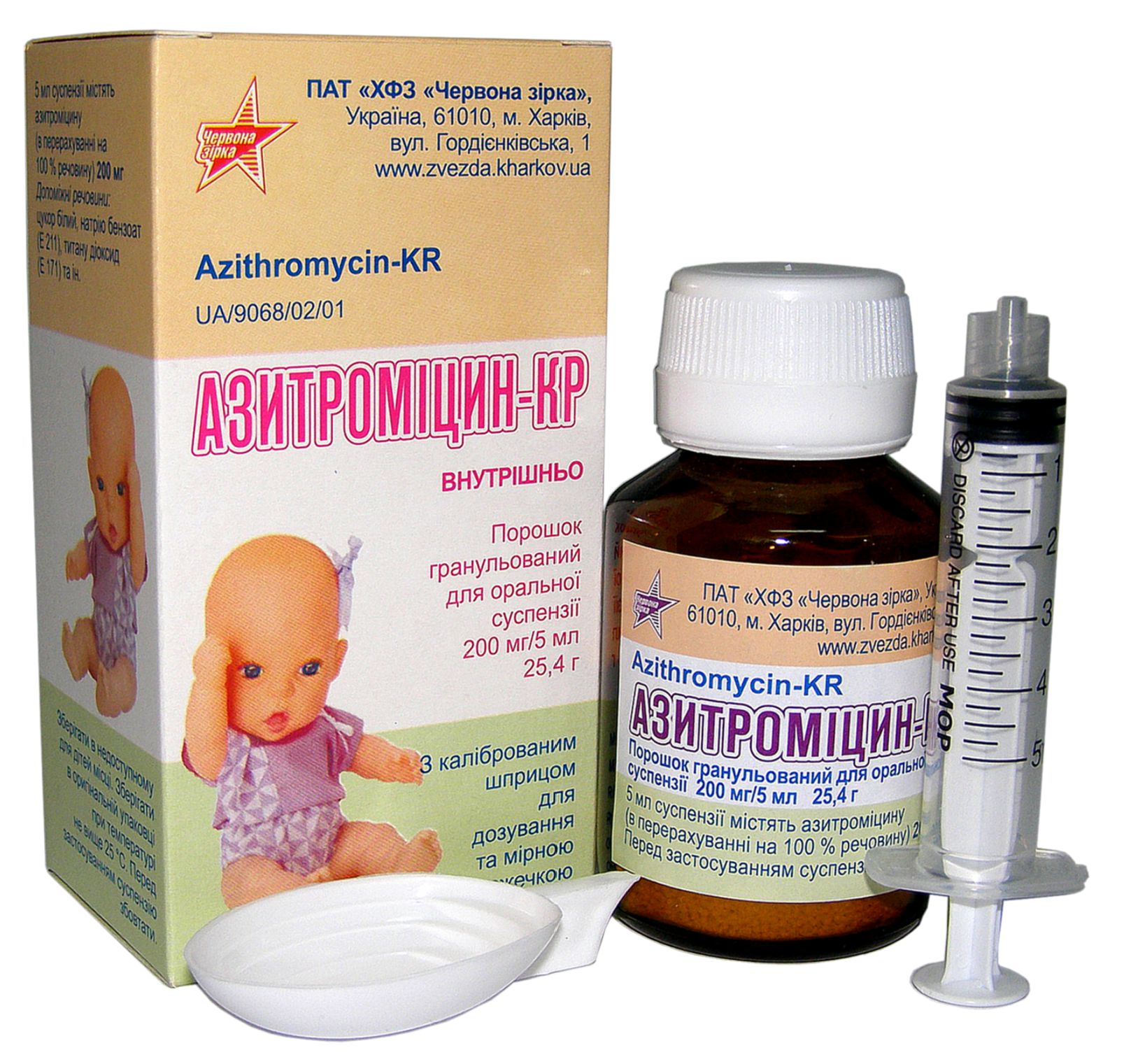 Суспензия Азитромицина для детей