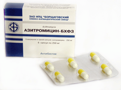 Применение Азитромицина